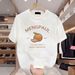 2025 Summer Loose Men And Women Pullover 100% Cotton Short Sleeve T-shirt_ecoleips.com