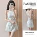 Women's One Piece Swimsuit Skirt Style Elegant Sexy Slimming Conceals Tummy Conservative New Arrival Summer Vacation Swimwear_ecoleips.com