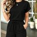 Goods Spring/summer New Short Sleeved Two Piece Set For Women, Fashion Trendy Casual Two Piece Set_ecoleips.com