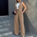 2025 European And American Cross-Border New Fashion Suit Vest Waistcoat Wide-Leg Pants Casual Set_ecoleips.com