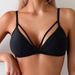 Women's Sexy Solid Color Bikini Top - High Elasticity, Comfortable & Stylish Swimwear For Beach & Pool_ecoleips.com