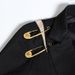 Women's Shoulder Mesh Stitching Pin Decoration Long-sleeved Slim-fit Slimming Small Suit Jacket Women's Fashion_ecoleips.com