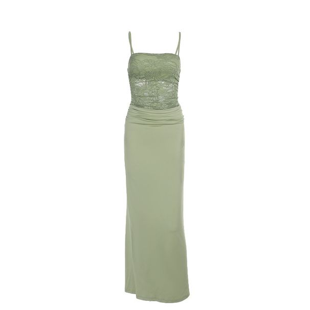 Women's Sexy Lace Halter Belted Bodycon Mini Dress – Summer Club Party Gown_ecoleips.com