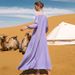 Women's Clothing Elegant Purple Fairy Glass Diamond Dress Dubai Travel Party Design Sensation_ecoleips.com