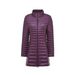 Elegant Slim-Fit Mid-Length Down Jacket For Women – Lightweight Stand Collar Winter Coat, Korean-Style Fashion Outerwear_ecoleips.com