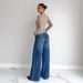 European And American Soft Asymmetric Draped Hollow Metal Buckle Decorated Long Sleeve T-Shirt Base Shirt For_ecoleips.com