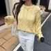 Diyun European And American Casual Simple Long Sleeve Solid Color Vest Sweater Women's Fashion 2025 Autumn_ecoleips.com