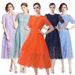 Women's Hepburn Inspired White Evening Dress French Chic Light Luxury Short Sleeved Water Soluble Lace Long Skirt_ecoleips.com