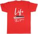 Women's T-Shirts Life In The Slow Lane Narrowboat Canal Boat Mens T-Shirt Tee Gift Top_ecoleips.com