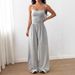 New Suspender Jumpsuit For Spring And Autumn 2025, Casual And Comfortable, Suitable For Daily Wear During Travel And Vacation_ecoleips.com