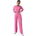 Women’s Clothing New Style Fashion Non Falling Velvet Straight Tube Hooded Two Piece Suit_ecoleips.com