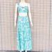 Women's Clothing Print Sexy One Shoulder Two Piece Skirt_ecoleips.com
