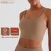Aido NULS Nude Feel Sports Bra For Women, Fitness Top, Outerwear Camisole, Beautiful Back Bra, Yoga Apparel_ecoleips.com