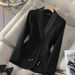 Women's Clothing Spring And Autumn New Temperament New Style Suits, Hotel Tea Restaurant Work Clothes, Front Desk Work Clothes_ecoleips.com