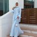 Women's Clothing Pure Color Elegant Gentle Temperament Long Sleeved Tops Long Skirt Comfortable Suit_ecoleips.com