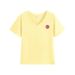 Women's Printed Short-Sleeve Tee - Breathable Round Neck Top For Spring & Summer Style-H_ecoleips.com