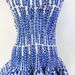 Cross-border 2025 In-stock Niche Embroidered Hollowed-out Waist-cinching Strapl Dr, Summer Seaside Ruffled Mini_ecoleips.com