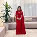 Spring Sexy Bodycon Evening Gown One Shoulder Women's Flowy Party Wear_ecoleips.com