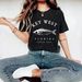 Women's Casual Sports Top Style Multi Color Round Neck Short Sleeve Simple Fashionable Solid Loose Printed T-Shirt_ecoleips.com