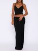 K Sexy New Women's Clothing Crop Top And Pencil Skirt Set_ecoleips.com