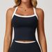 Women's Clothing Nude Yoga Vest Color Blocking Backless Design High End Fitness Running Sports Bra Women's Clothing_ecoleips.com