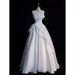 Travel Wedding Dress – Sweetheart Neckline Ball Gown With Flared Skirt For Bridal, Photo Shoot, Prom (XS-XXXL, White)"_ecoleips.com