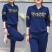Women's Trendy Rhinestone Hooded Sweatshirt And Harem Pants Set Casual Outfit plus Size M to 4XL_ecoleips.com