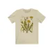 Dandelion Botanical Graphic Tshirt Hiking Shirt Botanical Print Shirt Short Sleeve Cotton Oversized Tee Women Clothing Harajuku_ecoleips.com