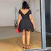 Women's Clothing Strapless Bodycon Mini Dress Ruffled New Style Sexy Summer Casual Elegant Fashion Dress_ecoleips.com