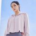 Women's UPF50+ Sun Protection Jacket - 92% Ice Silk With Wide Brim Hood & Thumb Holes Lightweight & Breathable For Outdoor/Beach_ecoleips.com