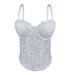 Women's Clothing Hot Girl Black Lace Inner Straps High End Outer Wear Body Shaping Gathered Herringbone Bra_ecoleips.com