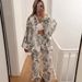 European And American Autumn New Pure Cotton Printed Long Sleeve Cardigan Loose Pajama Set Cross-Border Homewear_ecoleips.com