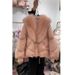girl 23776 Daai Mei Yiyuan 2024 Winter New Korean Style Large Fur Collar Loose Thickened Warm Fashion Cotton Jacket For Women_ecoleips.com