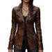 2025 Autumn New European And American Style Elegant Jacket Retro Cool Biker Leather Coat For Women_ecoleips.com