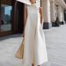 Women's Summer Stand Collar Single Button Sleeveless Vest Dress in Multiple Colors_ecoleips.com