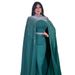 Z267 Dubai Muslim Rhinestone Beaded Heavy Embroidery Two-Piece Set High-End Banquet Evening Dress Abaya_ecoleips.com