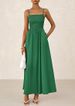 Women's Clothing Thin Strapped Pleated Vest Dress With Pockets Hotselling 2026 Clothing From America_ecoleips.com