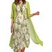 2024 European And American Summer New Wom's Casual Two-Piece Set Printed Round Neck Slim Fit Long Dress For_ecoleips.com