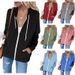Oversized Zip-Up Hoodie With Drawstring & Pockets – Unisex Heavyweight Polyester Pullover, Streetwear Casual Coat For Women & Men_ecoleips.com