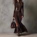 Women's Clothing Elegant Zipper Collar Jumpsuit For Women Autumn European And American Fashion Long Sleeve For Formal & Casual_ecoleips.com
