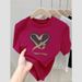 Women's Clothing Retro Short Sleeved T Shirt Slim Fit Stylish Beautiful Chic Top_ecoleips.com