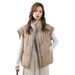 Siyu 90 White Duck New National Standard Stand Collar Simple Fashion Slimming Korean Style Short Autumn Winter Down Vest_ecoleips.com
