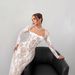 Elegant Long Sleeve Lace Trim Square Neck Back Zipper A-Line Maxi Dress With Side Slit Fashion Trends_ecoleips.com
