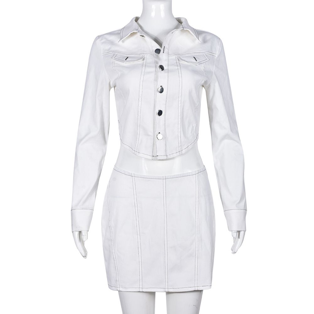 Women's Clothing Workwear Suits New Short Skirt Two Piece Sexy Casual Women's Wear_ecoleips.com