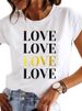 European And American Cross-border Foreign Trade Women's Floral Butterfly Round-neck Printed Short-sleeve T-shirt Top_ecoleips.com