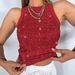 Women's Glitter Sequin Halter Neck Top Shiny Bodycon Streetwear Blouse Sexy Party Clubwear Fashion T-Shirt_ecoleips.com