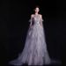 High-End French Style Halter Neck Evening Gown Ethereal Luxurious New Style For Banquets Engagements Niche Evening Dress_ecoleips.com