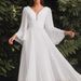 2024 Autumn/Winter New European And American Foreign Trade Exclusive Elegant V-neck Women's Dress Party Evening Gown_ecoleips.com