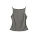 HeyHenry Pure Sexy Hot Girl Camisole Women's Trendy Base Layer Top Summer INS Style_ecoleips.com