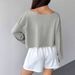 AD679 Cross-border Large Round-neck Sweatshirt, American Street Style, Long-sleeved Loose Pullover, Can Be Worn With One_ecoleips.com